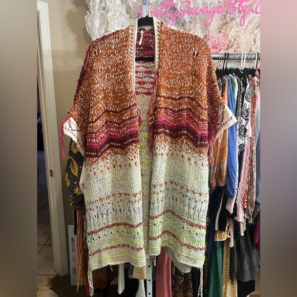 NWOT Free People Skies the Limit Cardigan, XS - Picture 6 of 11